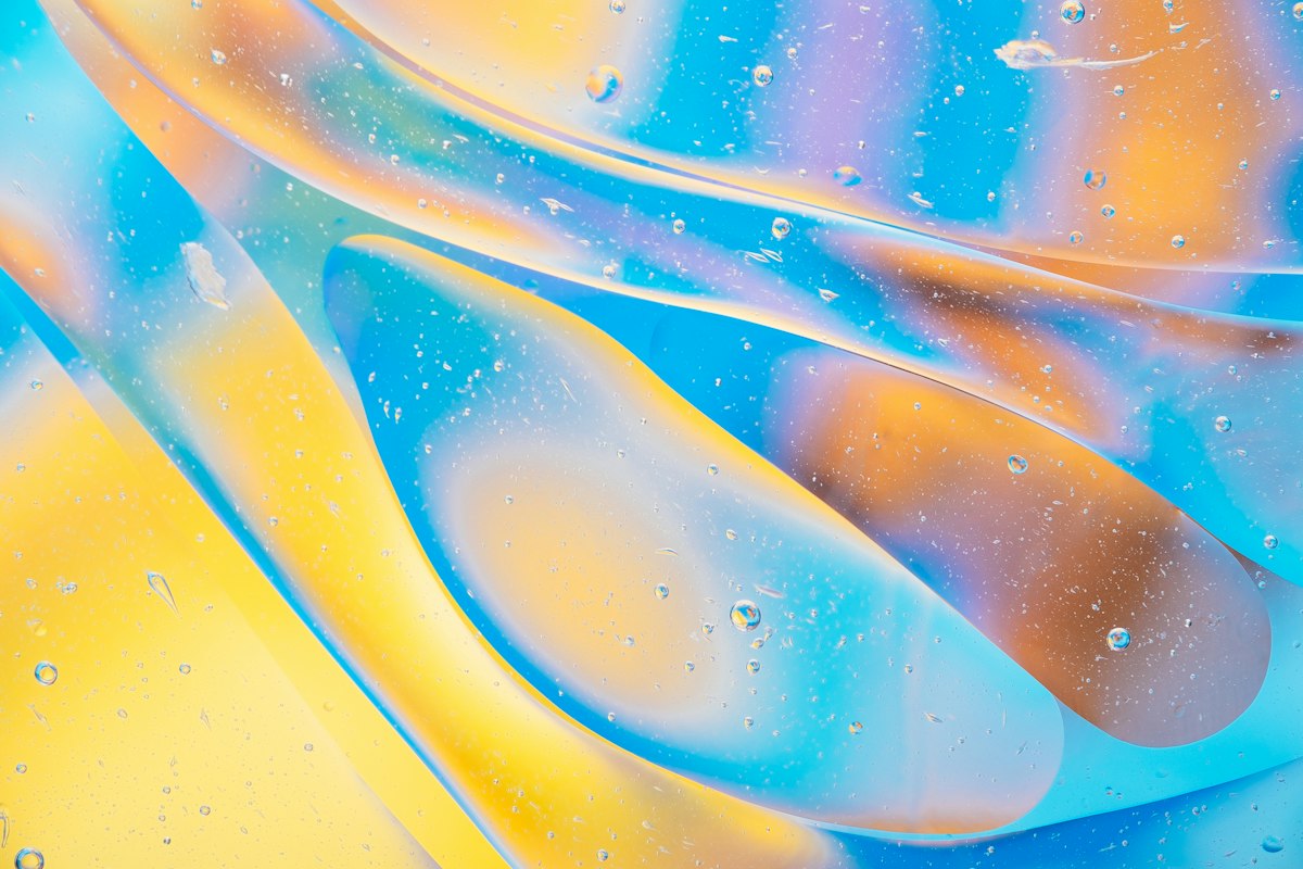 Midnight Line Abstract Canvas